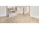 Spacious living room with a fireplace, and staircase at 2647 Jacyra Ave, Las Vegas, NV 89121