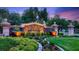 Seven Hills neighborhood entrance featuring well-manicured landscaping and a decorative stone sign at 3098 Quail Crest Ave, Henderson, NV 89052