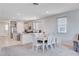 This dining area is next to the kitchen, perfect for an open space for gatherings and dining at 3524 Crotone Ave, Henderson, NV 89044