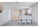 This dining area is connected to the kitchen, creating an open space for gathering and dining at 3524 Crotone Ave, Henderson, NV 89044