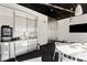Amenity space with stainless steel cabinets, beverage bar, and ample seating at 3722 Las Vegas Blvd # 1709, Las Vegas, NV 89158