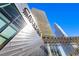 Striking architecture of the Crystals shopping center with gleaming metal and glass facade against a bright blue sky at 3722 Las Vegas Blvd # 1709, Las Vegas, NV 89158