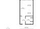 Layout featuring a living room, kitchen, dining area, foyer, and bath, all within 489 sq ft at 3722 Las Vegas Blvd # 1709, Las Vegas, NV 89158