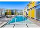 Stunning rooftop pool with sleek design, offering a luxurious amenity and breathtaking city views at 3722 Las Vegas Blvd # 1709, Las Vegas, NV 89158