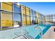 Stunning rooftop pool with city skyline views and clear blue water at 3722 Las Vegas Blvd # 1709, Las Vegas, NV 89158