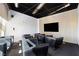 Modern theater room with comfortable leather seating and large screen at 3722 Las Vegas Blvd # 1709, Las Vegas, NV 89158