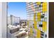 Breathtaking city views through expansive windows provide an abundance of natural light and dramatic scenes at 3722 Las Vegas Blvd # 1709, Las Vegas, NV 89158