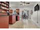 Charming kitchen with dinette and ample cabinet space, perfect for casual dining and culinary activities at 5005 Harmony Ave, Las Vegas, NV 89107