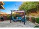 Charming backyard patio with a pergola offering shade and a comfortable seating area for outdoor enjoyment at 5741 Shadow Bend Dr, Las Vegas, NV 89135