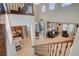 Sunlit living room with tile floors, seamlessly blending the living, dining, and kitchen areas at 5741 Shadow Bend Dr, Las Vegas, NV 89135