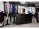 Large walk-in closet with custom shelves and drawers for maximum storage at 575 Lacabana Beach Dr, Las Vegas, NV 89138