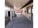 View of the covered back patio featuring access to a shed at 6760 Fallona Ave, Las Vegas, NV 89156