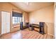Office space with a window and built in bench seating at 7267 Sequoia Springs Dr, Las Vegas, NV 89147