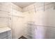 View of the walk-in closet with built in shelving at 7267 Sequoia Springs Dr, Las Vegas, NV 89147
