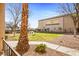 Community area featuring a well-maintained lawn, a picnic table, and a barbeque at 7885 W Flamingo Rd # 1131, Las Vegas, NV 89147