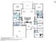 Detailed floor plan of a home with five bedrooms, open-concept living area and island kitchen at 10016 Copper Edge Rd, Las Vegas, NV 89148