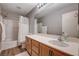 Bathroom features a vanity with sink, and combined shower and tub at 262 Calvino Ave, Las Vegas, NV 89183