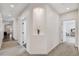 Hallway leading to a bedroom and living area at 3196 Mateuse St, Logandale, NV 89021