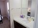 Bathroom featuring a sink, mirror, and countertop at 425 Donner Pass Dr, Henderson, NV 89014