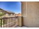 Balcony overlooking the neighborhood at 4542 Townwall St, Las Vegas, NV 89115