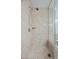 Shower featuring tile walls and floor, and frameless glass doors at 4575 Dean Martin Dr # 3009, Las Vegas, NV 89103