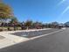 Exterior shot of clearly marked accessible parking area in a well maintained community at 615 S Royal Crest Cir # 15, Las Vegas, NV 89169