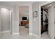 Hallway view into main bedroom and closet at 10564 Tranquil Glade Ln, Las Vegas, NV 89135