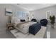 Serene main bedroom featuring neutral colors and ample natural light at 144 Sarabeth St, Las Vegas, NV 89138