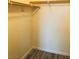 Walk-in closet with shelving and plenty of storage space at 19 E Agate Ave # 406, Las Vegas, NV 89123