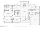 Detailed floor plan layout showcasing the room sizes, dimensions and overall design of the property at 1911 Hobson Dr, Henderson, NV 89074