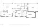 Detailed floor plan of the home, showing layout and dimensions of each room at 2620 San Martin Ct, Las Vegas, NV 89121