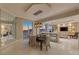 This open dining room area features a modern light fixture and lots of room for entertaining at 2747 Paradise Rd # Ph 3604, Las Vegas, NV 89109