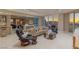 The open floor plan features a bar, dining space and living room with city views at 2747 Paradise Rd # Ph 3604, Las Vegas, NV 89109