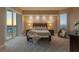 Comfortable bedroom with floor to ceiling windows and relaxing natural light at 2747 Paradise Rd # Ph 3604, Las Vegas, NV 89109