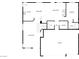 Main floor plan layout showing the placement of the living room, kitchen, dining area, and garage at 2756 Blairgowrie Dr, Henderson, NV 89044