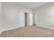 Bedroom with neutral carpet and closet at 5323 Farley Feather Ct, North Las Vegas, NV 89031