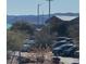 View of neighborhood school in the distance, with a mountain backdrop at 6320 Tier Ave, Las Vegas, NV 89139