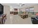 Open-concept living room flowing into the kitchen, perfect for Gathering gatherings at 8112 Mustang Hill Ct, Las Vegas, NV 89131