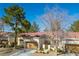 Charming single-story house with a well-manicured lawn and two-car garage at 8916 Evening Star Dr, Las Vegas, NV 89134