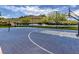 Outdoor basketball court with landscaping at 1 Ibis Ct, Henderson, NV 89052