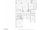 Detailed floor plan of the first floor showcasing the layout of the kitchen, living room, and bedrooms at 1 Ibis Ct, Henderson, NV 89052