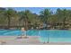 Outdoor pool with lounge seating at 1 Ibis Ct, Henderson, NV 89052
