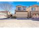 Charming two-story home with neutral stucco and a large garage at 11354 Merado Peak Dr, Las Vegas, NV 89135