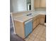 This functional kitchen features basic appliances and ample counter space at 2110 Los Feliz St # 2037, Las Vegas, NV 89156