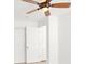Bright bedroom with a ceiling fan, double closets, and neutral color palette, nice and cozy at 2137 Hidden Ranch Ter, Henderson, NV 89052