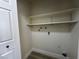 Practical laundry area with shelving for ample storage solutions at 2899 Bluebonnet Dr # 2899, Henderson, NV 89074