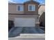 Charming two-story home with a two-car garage and driveway at 3681 Hidden Beach Ct, Las Vegas, NV 89115