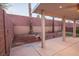 An open air backyard with a covered patio offering an inviting outdoor area at 3725 Shanagolden St, Las Vegas, NV 89129