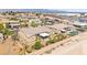 Beautiful aerial view of home with backyard oasis and desert landscaping at 3914 Jacob Lake Cir, Las Vegas, NV 89118