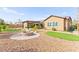 Spacious backyard features a firepit at 3914 Jacob Lake Cir, Las Vegas, NV 89118